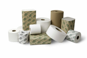 paper products for commercial cleaning
